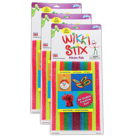 WIKKI STIX Wikki Stix®, Neon Colors, PK144 804